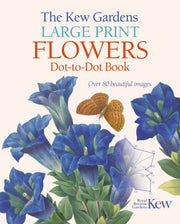 Kew Gardens Large Print Flowers Dot To D By Woodroffe, David