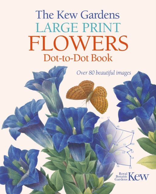 Kew Gardens Large Print Flowers Dot To D By Woodroffe, David