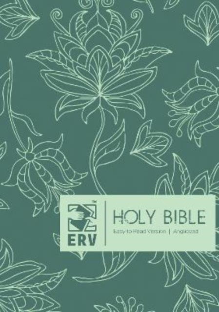 Erv Holy Bible Hardback Floral Anglicize