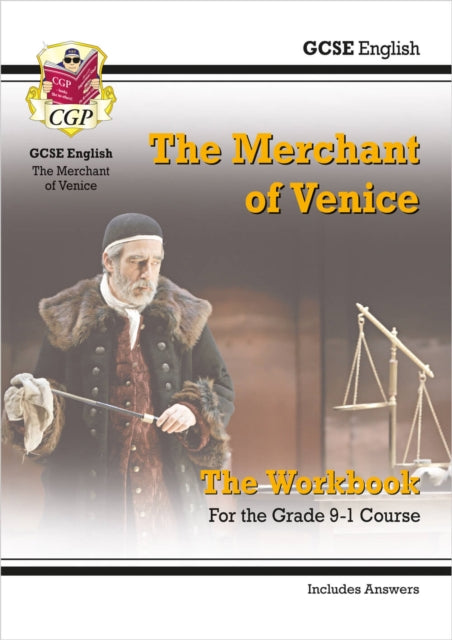 Merchant Of Venice Workbook 9-1 Gcse Eng By Cgp Books