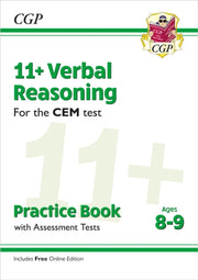 New 11 Cem Verbal Reasoning Practice Boo