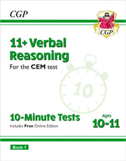 New 11 Cem 10minute Tests Verbal Reasoni