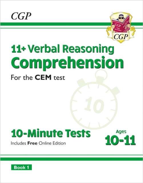 New 11 Cem 10minute Tests Comprehension