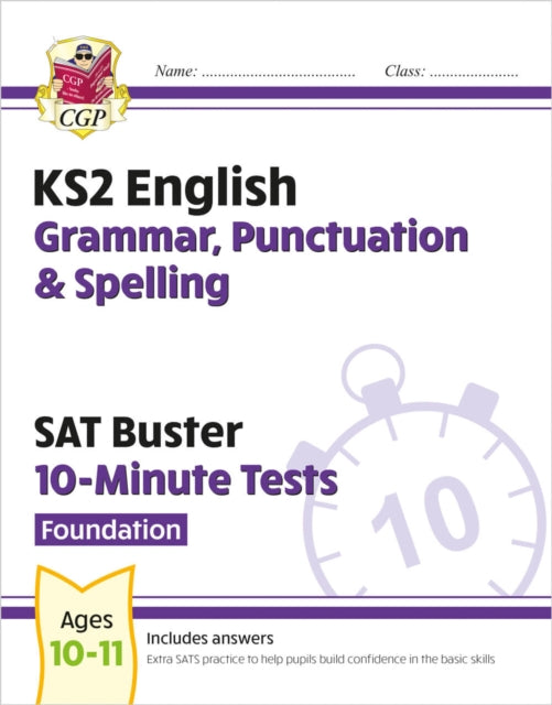 New Ks2 English Sat Buster 10minute Test