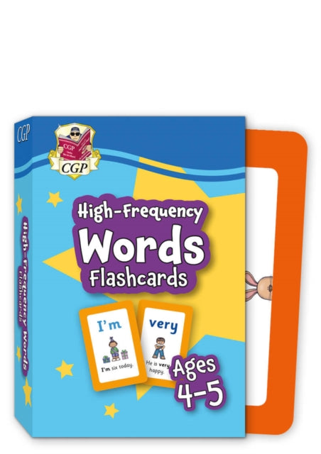 New High-frequency Words Flashcards 4-5