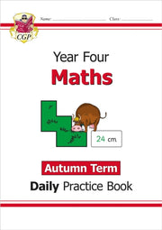 New Ks2 Maths Daily Practice Book Year 4