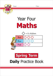 New Ks2 Maths Daily Practice Book Year 4