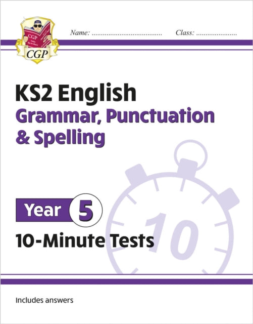 New Ks2 English 10minute Tests Grammar P