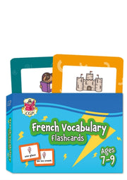 French Vocabulary Flashcards For Ages 79 By Cgp Books