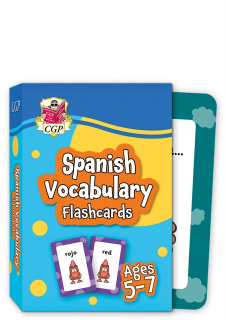 Spanish Vocabulary Flashcards For Ages 5