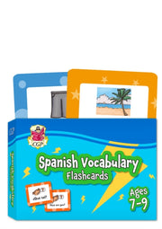 Spanish Vocabulary Flashcards For Ages 7