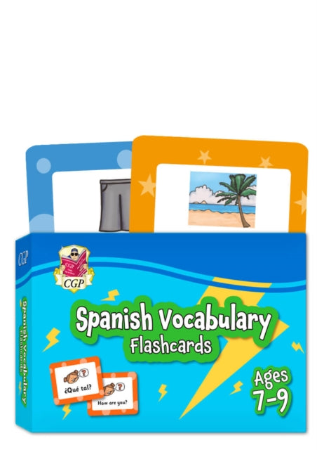 Spanish Vocabulary Flashcards For Ages 7