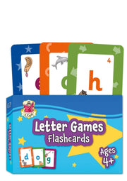 Letter Games Flashcards For Ages 4