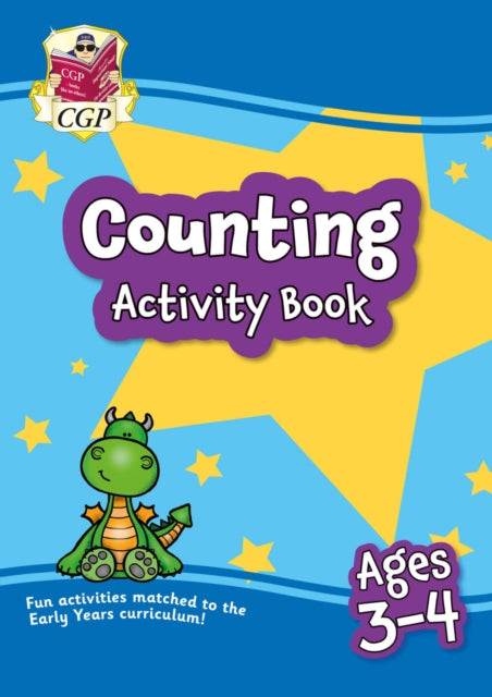 New Counting Activity Book For Ages 34