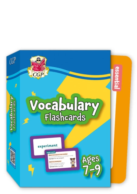 Vocabulary Flashcards For Ages 7-9