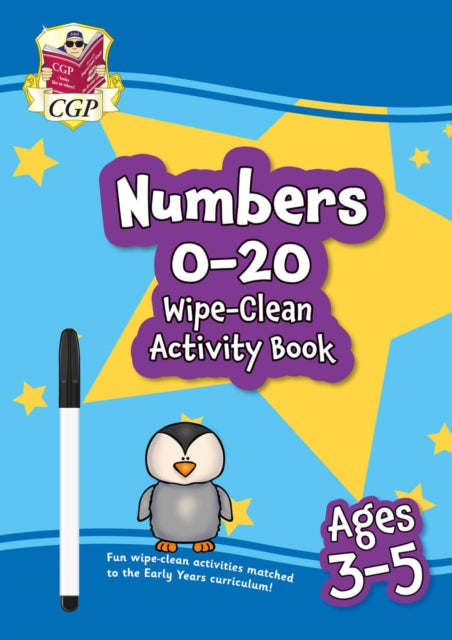 New Numbers 020 Wipeclean Activity Book