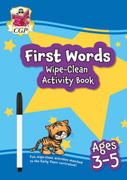 New First Words Wipeclean Activity Book