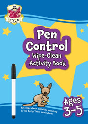 New Pen Control Wipeclean Activity Book