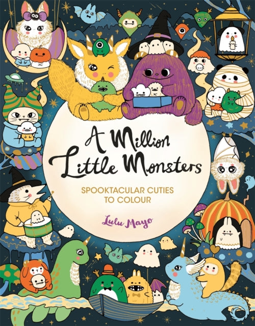 Million Little Monsters Colouring Book