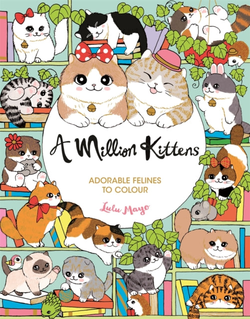 Million Kittens Colouring Book
