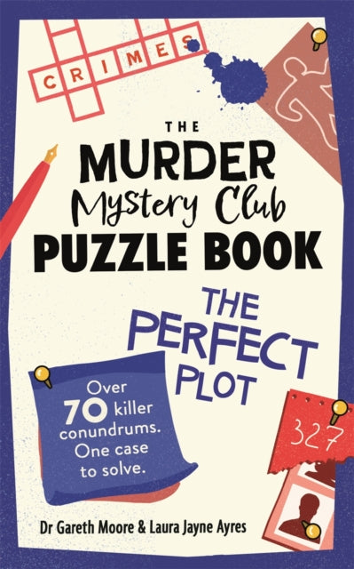 Murder Mystery Club Puzzle Book By Moore, Gareth