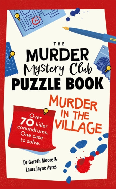 Murder Mystery Club Puzzle Book