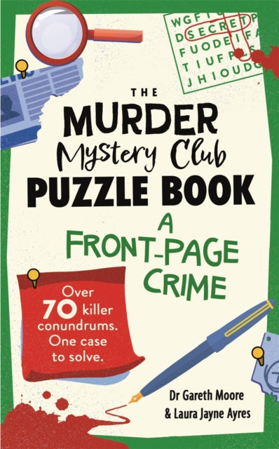 Murder Mystery Club Puzzle Book By Moore, Gareth