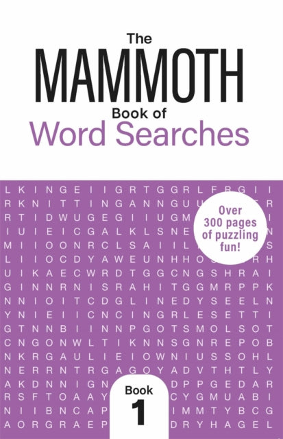 Mammoth Book Of Word Searches 1 By Dr Gareth Moore