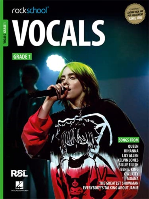 Rockschool Vocals Grade 1 2021 By Unknown