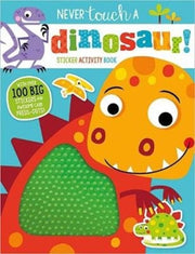 Sticker Activity Book Never Touch A Dino