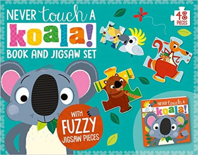 Never Touch A Koala Book & Jigsaw Set By Greening Rosie