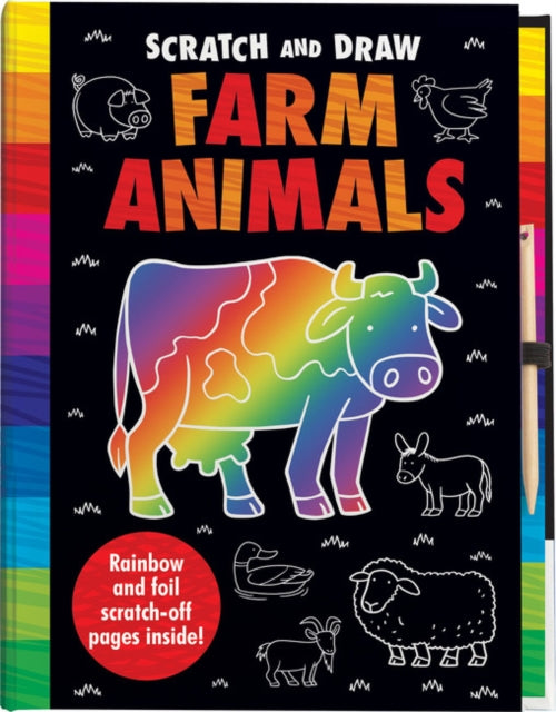 Scratch & Draw Farm Animals
