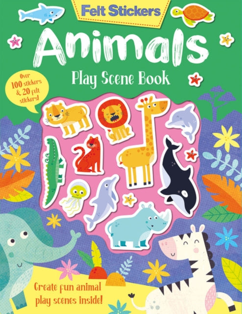 Animals Play Scene Book