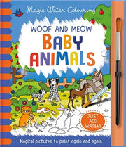 Woof & Meow Baby Animals Colouring Book By Copper, Jenny