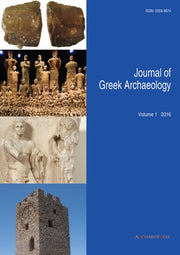 Journal Of Greek Archaeology Volume 1 20 By Bintliff, John (ed)