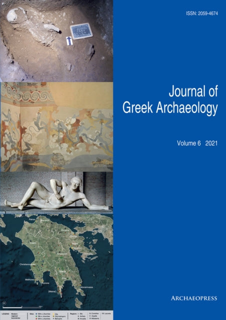 Journal Of Greek Archaeology Volume