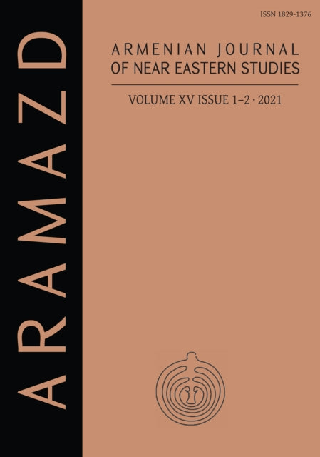 Aramazd Armenian Journal Of Near E By Kosyan  Aram