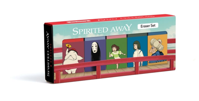 Spirited Away Eraser Set By Studio Ghibli