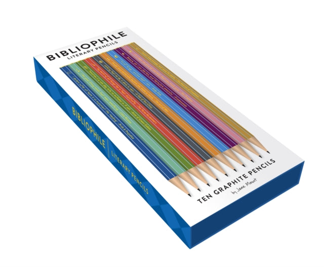 Bibliophile Pencils By Jane Mount