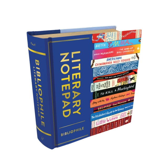 Bibliophile Noteblock By Jane Mount