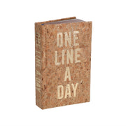 Cork One Line A Day/five-year Memory Bk