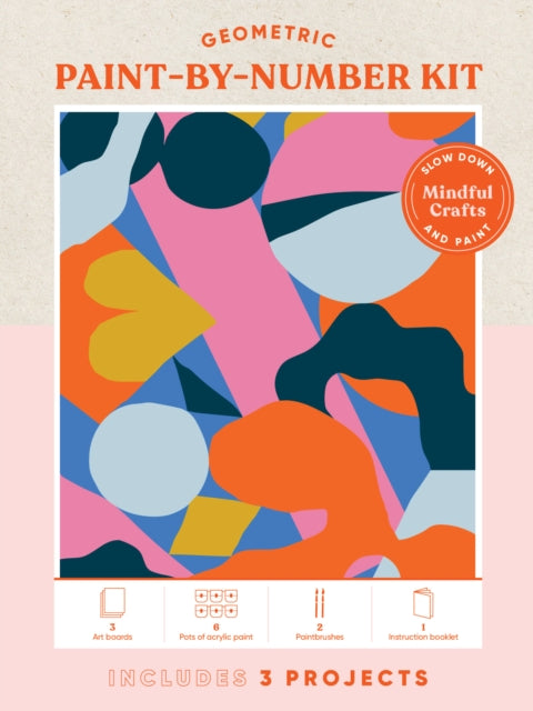 Geometric Paint By Number Kit