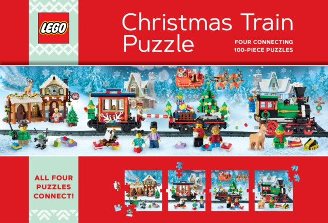 Lego Christmas Train Puzzle