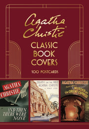 Agatha Christie Book Cover 100 Postcards