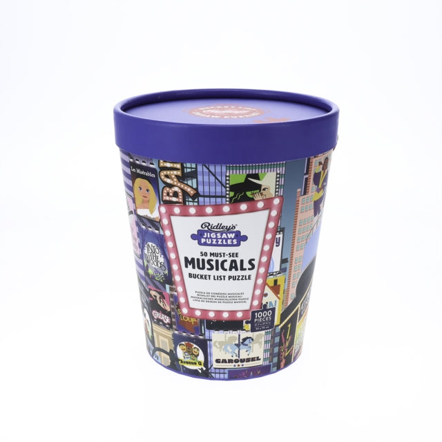50 Must See Musicals B 1000 Pc Pzl By Ridley