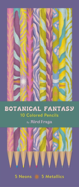 Botanical Fantasy 10 Colored Penci