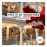 This Is My Bookstore Wall Calendar 2026