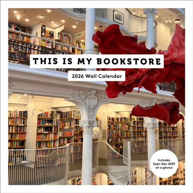 This Is My Bookstore Wall Calendar 2026