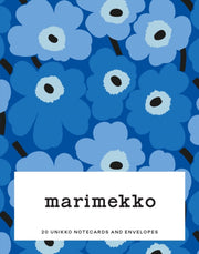 Marimekko Notes Blues Notecards/envelope