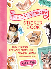 Cats Meow Sticker Book By Kott, Megan Lynn